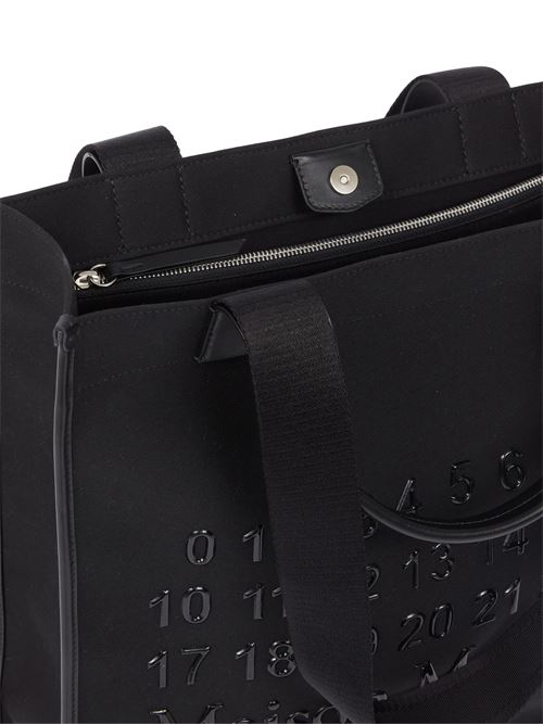 Black twill  shopping bag MAISON MARGIELA | SB1WC0019P7276HA200